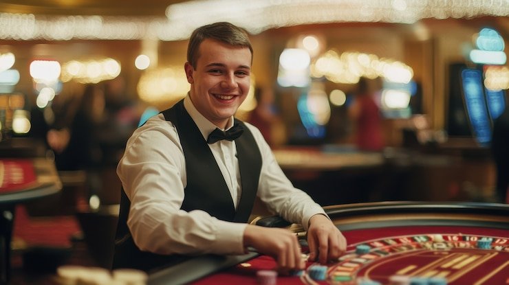 Antarmuka permainan Ikan Jackpot di phk slot dengan panel kontrol pembayaran